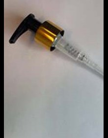 PUMP svart & guld